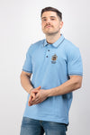 POLO UOMO MANICA CORTA AERONAUTICA MILITARE COTONE 3 BOTTONI
