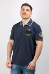 POLO UOMO MEZZE MANICHE AERONAUTICA MILITARE COTONE CASUAL