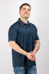 POLO UOMO MANICA CORTA TINTA UNITA AERONAUTICA MILITARE COTONE JERSEY