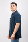 POLO UOMO MANICA CORTA TINTA UNITA AERONAUTICA MILITARE COTONE JERSEY