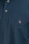 POLO UOMO MANICA CORTA TINTA UNITA AERONAUTICA MILITARE COTONE JERSEY