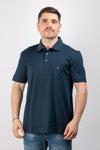 POLO UOMO MANICA CORTA TINTA UNITA AERONAUTICA MILITARE COTONE JERSEY