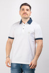 POLO UOMO MANICA CORTA TINTA UNITA AERONAUTICA MILITARE COTONE JERSEY