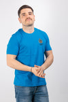 T-SHIRT UOMO MANICHE CORTE AERONAUTICA MILITARE COTONE GIROCOLLO
