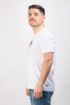T-SHIRT UOMO MANICHE CORTE AERONAUTICA MILITARE COTONE GIROCOLLO