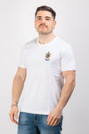 T-SHIRT UOMO MANICHE CORTE AERONAUTICA MILITARE COTONE GIROCOLLO