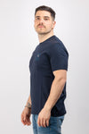 T-SHIRT UOMO MANICA CORTA AERONAUTICA MILITARE CON LOGO GOMMATO