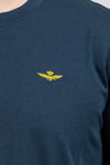 T-SHIRT UOMO MANICA CORTA AERONAUTICA MILITARE COTONE GIROCOLLO