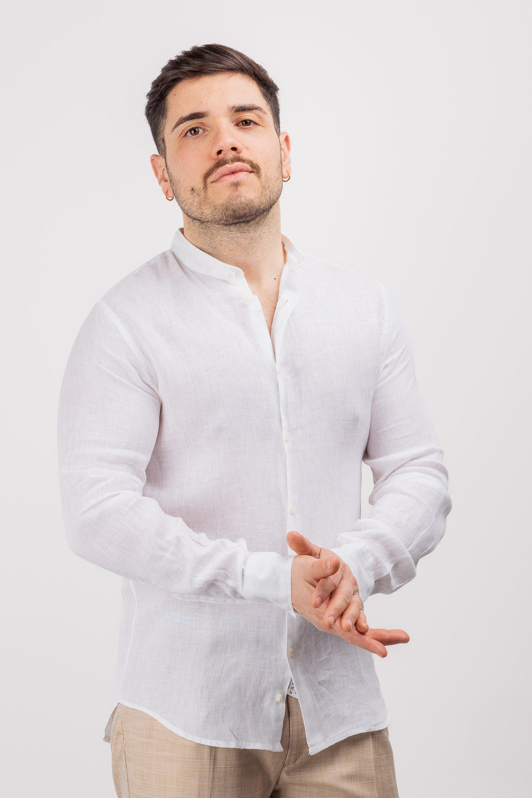 Camicia Collo Coreano Camicia Coreana Armani CAMICIA UOMO 100