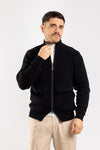 CARDIGAN UOMO MAGLIA GIUBBOTTO CINIGLIA CON ZIP E TASCHE CASUAL
