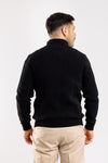 CARDIGAN UOMO MAGLIA GIUBBOTTO CINIGLIA CON ZIP E TASCHE CASUAL