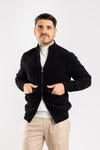 CARDIGAN UOMO MAGLIA GIUBBOTTO CINIGLIA CON ZIP E TASCHE CASUAL