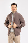 CARDIGAN UOMO MAGLIA GIUBBOTTO CINIGLIA CON ZIP E TASCHE CASUAL