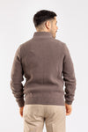 CARDIGAN UOMO MAGLIA GIUBBOTTO CINIGLIA CON ZIP E TASCHE CASUAL