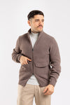 CARDIGAN UOMO MAGLIA GIUBBOTTO CINIGLIA CON ZIP E TASCHE CASUAL