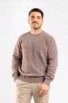 MAGLIONCINO UOMO GIROCOLLO PULLOVER CINIGLIA BASIC MANICA RAGLAN
