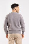 MAGLIONCINO UOMO GIROCOLLO PULLOVER CINIGLIA BASIC MANICA RAGLAN