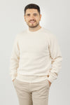 MAGLIONCINO UOMO GIROCOLLO PULLOVER CINIGLIA BASIC MANICA RAGLAN