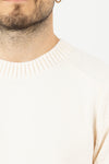 MAGLIONCINO UOMO GIROCOLLO PULLOVER CINIGLIA BASIC MANICA RAGLAN