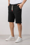 BERMUDA UOMO PANTALONI CORTI JOGGER CON CORNETTO CUCITO