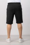 BERMUDA UOMO PANTALONI CORTI JOGGER CON CORNETTO CUCITO