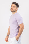 T-SHIRT UOMO TINTA UNITA MAGLIA SOTTO GIACCA COTONE MODAL BASIC