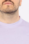 T-SHIRT UOMO TINTA UNITA MAGLIA SOTTO GIACCA COTONE MODAL BASIC