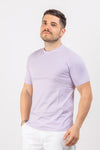 T-SHIRT UOMO TINTA UNITA MAGLIA SOTTO GIACCA COTONE MODAL BASIC