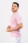 T-SHIRT UOMO TINTA UNITA MAGLIA SOTTO GIACCA COTONE MODAL BASIC