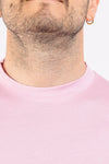 T-SHIRT UOMO TINTA UNITA MAGLIA SOTTO GIACCA COTONE MODAL BASIC