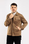 GIUBBOTTO UOMO SCAMOSCIATO GIACCA ECO DAINETTO COLLO CAMICIA BARULO