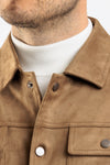 GIUBBOTTO UOMO SCAMOSCIATO GIACCA ECO DAINETTO COLLO CAMICIA BARULO
