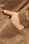 GIUBBOTTO UOMO SCAMOSCIATO GIACCA ECO DAINETTO COLLO CAMICIA BARULO