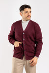 CARDIGAN UOMO CON BOTTONI E TASCHE GIACCA MAGLIONE A COSTINE