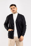 CARDIGAN UOMO CON BOTTONI E TASCHE GIACCA MAGLIONE A COSTINE