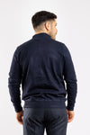CARDIGAN UOMO FULL ZIP MAGLIONCINO VISCOSA ELEGANTE BASIC