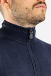 CARDIGAN UOMO FULL ZIP MAGLIONCINO VISCOSA ELEGANTE BASIC