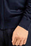 CARDIGAN UOMO FULL ZIP MAGLIONCINO VISCOSA ELEGANTE BASIC