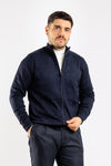 CARDIGAN UOMO FULL ZIP MAGLIONCINO VISCOSA ELEGANTE BASIC