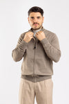 CARDIGAN UOMO FULL ZIP MAGLIONCINO VISCOSA ELEGANTE BASIC