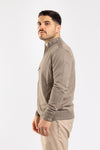 CARDIGAN UOMO FULL ZIP MAGLIONCINO VISCOSA ELEGANTE BASIC