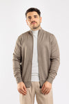 CARDIGAN UOMO FULL ZIP MAGLIONCINO VISCOSA ELEGANTE BASIC