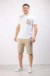 BERMUDA MEN SHORTS TRACKSUIT SHORTS JOGGER DATCH