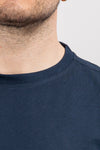 T-SHIRT UOMO GIROCOLLO COTONE MERCERIIZZATO TINTA UNITA DATCH