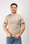 T-SHIRT UOMO MANICHE CORTE GIROCOLLO 100% COTONE DATCH