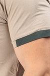 T-SHIRT UOMO MANICHE CORTE GIROCOLLO 100% COTONE DATCH