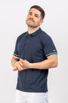 POLO UOMO 100% COTONE PIQUET MANICA CORTA CASUAL DATCH