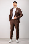 COSTUME HOMME EN LAINE FRAÎCHE SUR MESURE PRINTEMPS FABRIQUÉ EN ITALIE