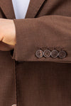 COSTUME HOMME EN LAINE FRAÎCHE SUR MESURE PRINTEMPS FABRIQUÉ EN ITALIE