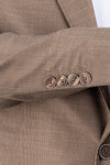 TAILORED MEN'S SUIT JACKET + TROUSERS COMPLETE MADE IN ITALY
